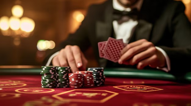 sudirman168 poker table interface showing seat positions, chip stacks, and community cards